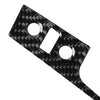 Car Carbon Fiber Navigation Panel B Decorative Sticker for Lexus IS250 300 350C 2006-2012, Left and Right Drive Universal