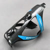 TOSEEK Full Carbon Fiber Road Bicycle Water Bottle Holder (Blue)