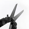 10 in 1 Outdoor Camping Survival Tool Foldable Multifunctional Pocket Scissors(Black)