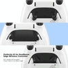 For PS5 JYS-P5172 Gamepad Wireless Bluetooth External Keyboard, Without Gamepad(White)