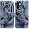 For Samsung Galaxy A36 5G / A56 5G Coloured Drawing Flip Leather Phone Case(Tiger)