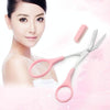 Stainless Steel Eyebrow Scissors with Comb Beauty Tools