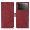 For Xiaomi Redmi K70 5G / K70 Pro 5G KHAZNEH Matte Texture Leather Phone Case(Red)
