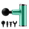 Mini USB Muscle Relaxing Fascia Massager, Specification:Button Version(328 Green)