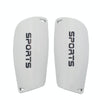 Football Shin Pads Reinforced Shin Pads Sports Calf Pads(White S)