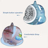 Changing Case Electronic Watch Mini Cartoon Alarm Clock Waterproof Watch(Girl)