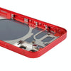 iPhone 12 Mini Back Cover Red - SIM Tray & Lens