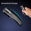 Mini USB Rechargeable Electric Razor Self-service Hair Clipper Shaver(Black)