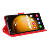 For Samsung Galaxy S25 Ultra 5G 3-Card Slots Multifunctional Leather Phone Case(Red)