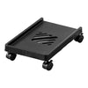 Computer Host Bracket Desktop Chassis Mobile Tray Base Heightening Rack with Pulley, Spec: Straight Wheel