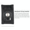 360 Degree Rotating Quick Release Strap Mount Shoulder Backpack Mount for GoPro, Insta360, DJI and Other Action Cameras(Black)