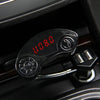 GT86 Dual USB Charger Car Bluetooth FM Transmitter Kit, Support LCD Display / TF Card Music Play / Hands-free(Black)