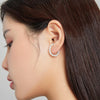 S925 Sterling Silver Fashion Shell Beads Women Earrings