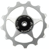 MEROCA Metal Bearings Mountain Bike Road Bike Rear Derailleur Guide Wheel 11T/13T Guide Wheel, Specification:13T, Color:Silver