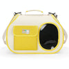 Pet Carrier Bag, Crossbody, Yellow, For Cats & Small Dogs (Up to 6kg)