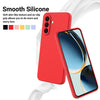 For Samsung Galaxy A26 5G Pure Color Liquid Silicone Shockproof Full Coverage Phone Case(Red)