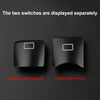 Car Dome Light Power Window Switch Button 164 820 3026 9051-1 for Mercedes-Benz W164 W251, Left Driving(Round-horned Black)