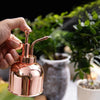 Vintage Brass Gardening Meaty Small Watering Can (Rose Gold)