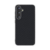 For Samsung Galaxy S25+ 5G / S24+ 5G ABEEL C Carbon Fiber Series 6D Micro Relief MagSafe Phone Case(Black)