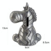 9 x 6.5 x 13 cm Cartoon Cute Horse Money Bank Metal Crafts Ornament Children Gift