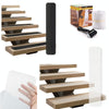15 PCS PEVA  Rubber Non-marking Step Non-slip Tape,Size: 15 x 61cm(Gravel Transparent)