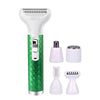 5 In 1 Electric Shaver Lady Household Bikini Axillary Hair Private Parts Hair Scraper(Green)