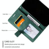 For Samsung Galaxy A36 5G Skin Feel Splicing Leather Phone Case(Green)