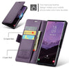 For Samsung Galaxy S25 Ultra 5G CaseMe 023 Butterfly Buckle Litchi Texture RFID Anti-theft Leather Phone Case(Purple)