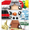 10089B Christmas Snowman Christmas Theme Building Blocks Small Particles Puzzle Toy