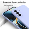 For Samsung Galaxy A56 5G Pure Color Liquid Silicone Shockproof Full Coverage Phone Case(Purple)