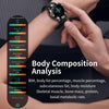 ET482 1.43 inch AMOLED Screen Sports Smart Watch Support Bluetooth Call /  ECG Function(Brown Leather Band)