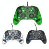 For Microsoft XBOX One / PC XO300 RGB Luminous Wired Gamepad(Transparent)