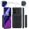 For OnePuls 11 JEEHOOD Magnetic Zipper Horizontal Flip Phone Leather Case(Black)
