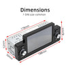 SWM-160C 5 inch Car Bluetooth 5.1 Wired MP5 Player Support Phone Mirror Link / Steering Wheel Control