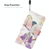 For Samsung Galaxy S25+ / S24+ 5G ENKAY Painted Leather Phone Case with Card Slots  Holder(Butterfly Pattern)