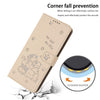 For vivo V40 / V40 Pro / T3 Ultra Embossed Kitten Phone Leather Case with Lanyard(Beige)
