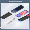 85W 5 Pin MagSafe 2 (T-Shaped) to USB-C / Type-C PD Charging Cable(White)