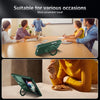 For Samsung Galaxy Z Fold4 360 Rotation Ring Holder MagSafe Shockproof PC Phone Case(Dark green)