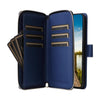 For Samsung Galaxy A26 Nine-card Slots Zipper Wallet Bag Leather Phone Case(Blue)