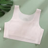Girls Developmental Bra Big Kids Thin Vest No Trace Underwear, Size: XXXL/95A(Shallow powder)