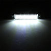 4 PCS 12V 6 SMD Auto Car Bus Truck Wagons External Side Marker Lights LED Trailer Indicator Light Rear Side Lamp(White)