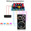 RCEDA-410 Two High One Medium One Low 4-Way Speaker Crossover Audio Modification Divider