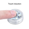 Car LED Interior Touch Light with A Button Battery (Ice Blue Light)