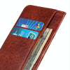 For Alcatel 3X 2020 Magnetic Crazy Horse Texture Horizontal Flip Leather Case with Holder & Card Slots & Wallet(Brown)
