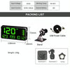 C90 GPS HUD 5.5" Head-Up Display Speedometer - Black