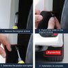 2pcs Car Tire Mud Flap Modification Plastic Anti-Splash Mud Flap, Style: Large Sports