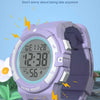 SPOVAN K01 Women Children LED Luminous Waterproof Electronic Sports Watch(Purple)
