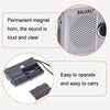 BAIJIALI BJLR21 Simple Retro Radio Full-Band Built-In Speaker Outdoor Portable Audio(Silver Gray)