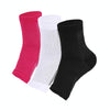 Foot Anti Fatigue Compression Foot Sleeve for Man and Women, Size:L/XL(Pure Black)
