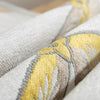 Home TV Cabinet Shoe Cabinet Chenille Polyester Tassel Tablecloth, Size: 35x220cm(Yellow Geometry)